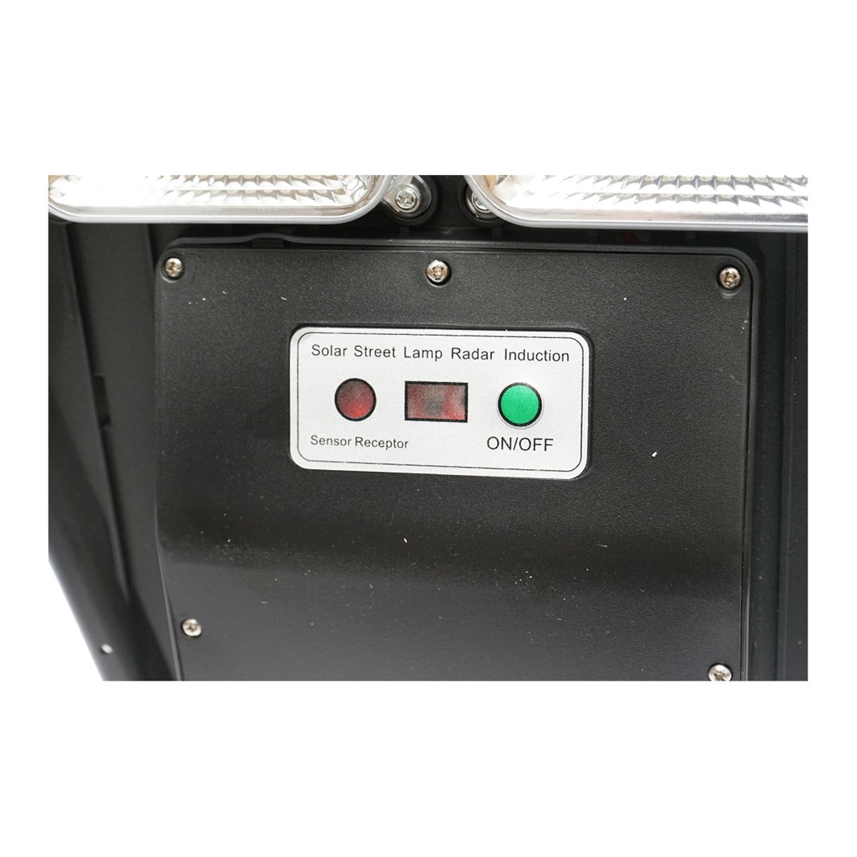 Lampa solara LED 300W cu panou solar 15W, baterie LifePo4 3.2V/18Ah, 6000-8000K, senzor de miscare, telecomanda IP65 Breckner Germany